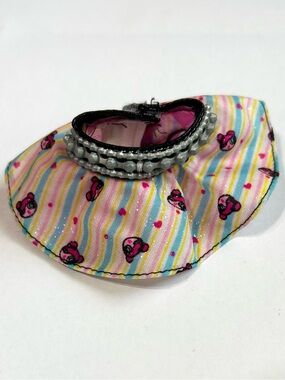 4/$20 Barbie Fashionista Cutie Skirt 2009 Striped Studded Belt #R9879 Mattel